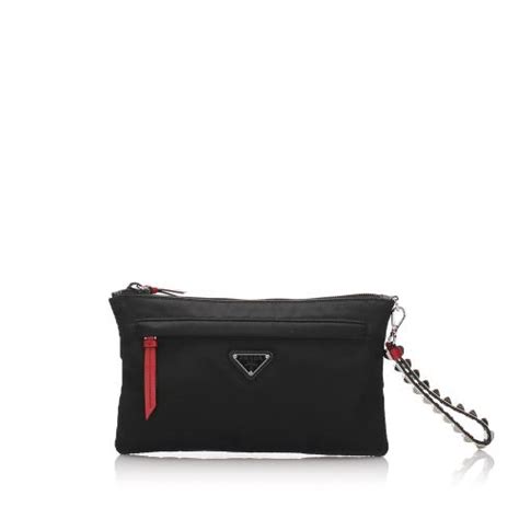 clutch tessuto prada|farfetch prada bag.